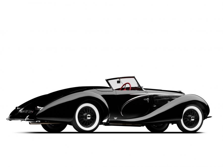  Delahaye 135 MS Cabriolet par Figoni & Falaschi 1938 года  (фото 4 из 32)